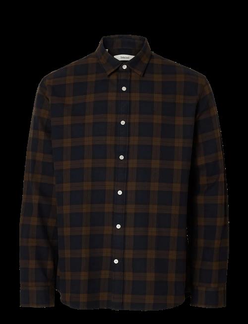 Selected | Slmregclaus Noah Brush Twist Sht Ls Noos | M