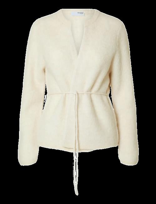 Selected | Slfsia Ras Ls Knit Belt Cardigan | L