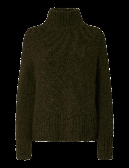 Selected | Slwgabriella Ls Knit High Neck Noos | L