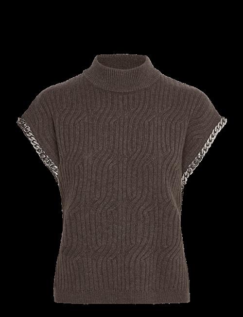 Dante6 | Dante6-Meloe  Sleeveless Chain Sweater | XS