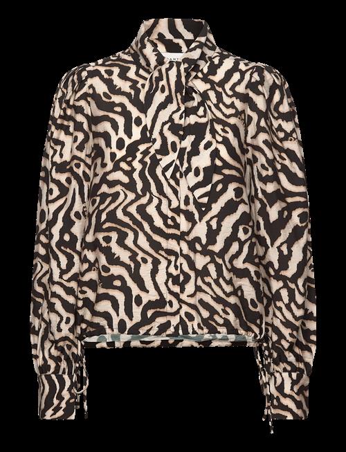 Dante6 | Dante6-Cheska Printed  Pussy Bow Blouse | 40