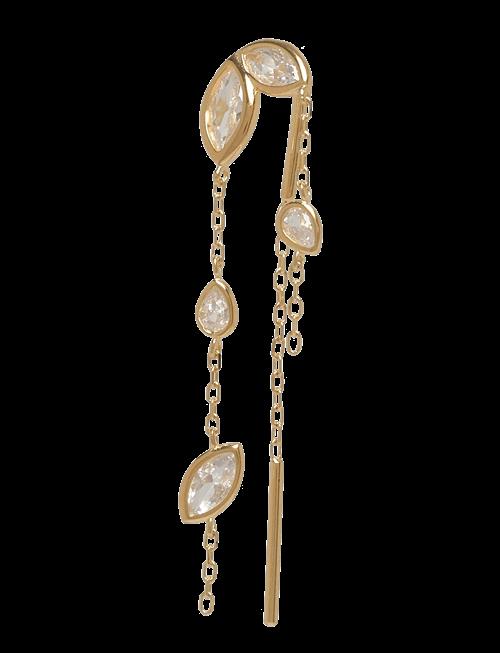 Maria Black | Swift Earring 03 Gold | RIGHT