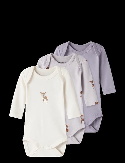name it | Nbfbody 3P Ls Lilac Marble Deer Noos | 92
