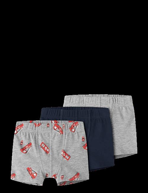 name it | Nmmtights 3P Grey Firetruck Noos | 122-128