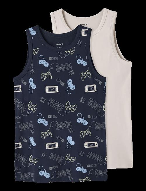 name it | Nkmtank Top 2P Navy Gamer Noos | 104