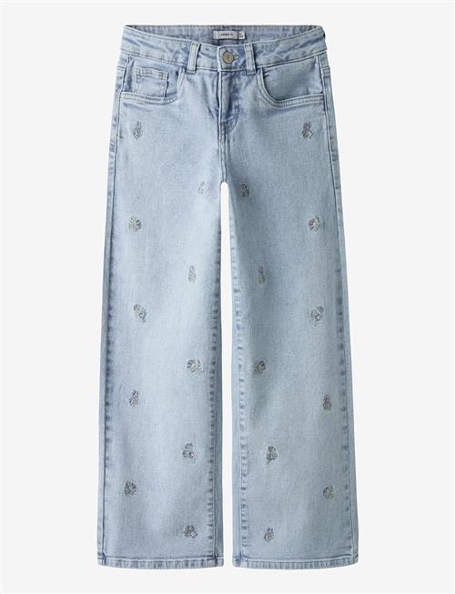 name it | Nkfrose Wide Emb Jeans 2010-Fr Noos | 134