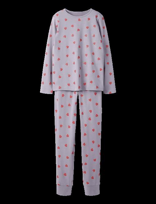 name it | Nkfnightset Lavender Hearts Noos | 134-140