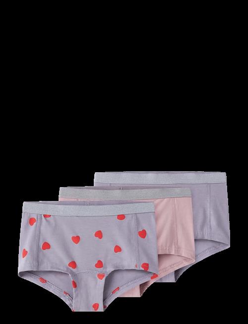 name it | Nkfhipster 3P Lavender Hearts Noos | 134-140
