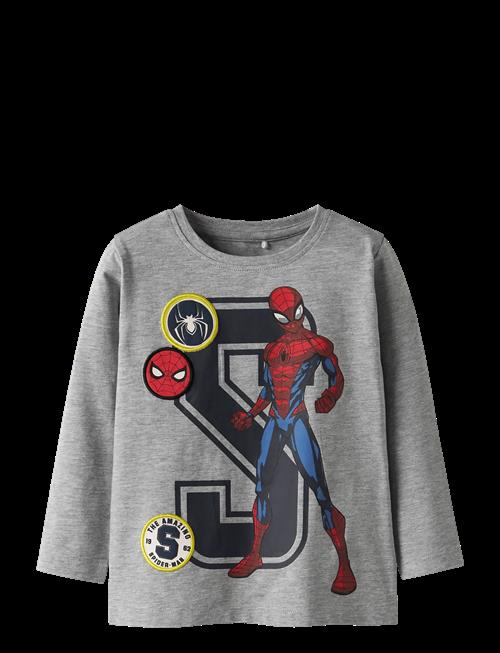 name it | Nmmdeep Spider Ls Nreg Top Box Noos Mar | 122-128