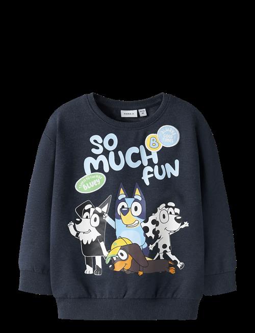 name it | Nmmjared Bluey Nreg Sweat Unb Sky | 110