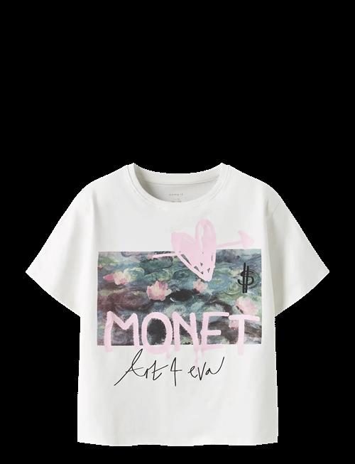 name it | Nkfdydissi Monet Ss Nreg Top Noos Art | 146-152