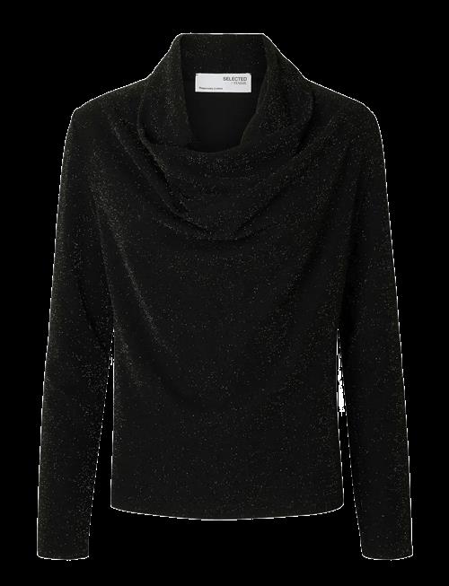 Selected | Slfsandra Ls Cowl Neck Top | XS