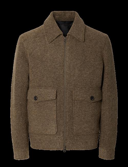Selected | Slmjakob Wool Blend Jkt Noos | XL