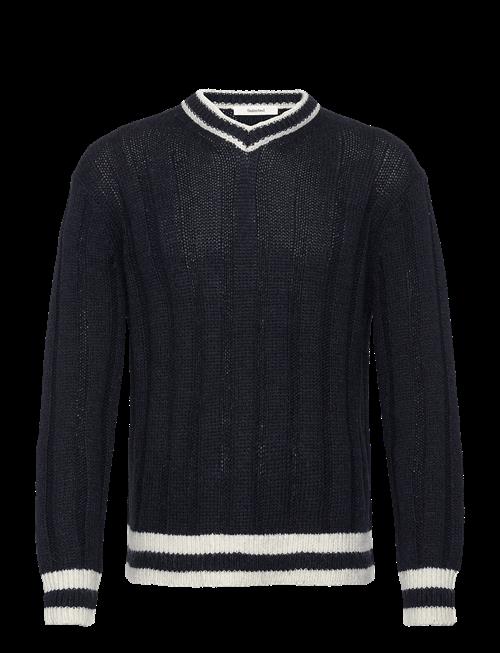 Selected | Slhroy Ls Knit Relaxed Rib V-Neck | XL