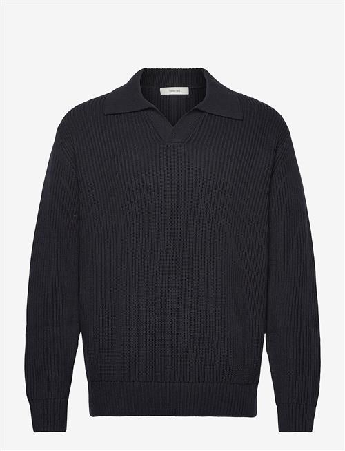 Selected | Slhdry Ls Knit Relaxed Open Polo | L