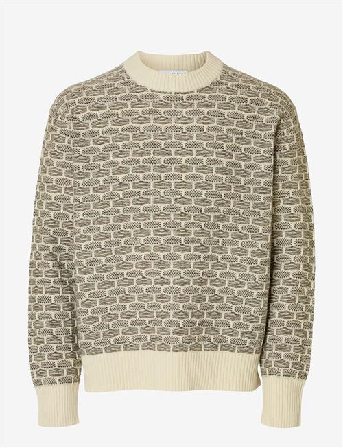 Selected | Slhkeith Ls Knit Relaxed Crew Neck | M