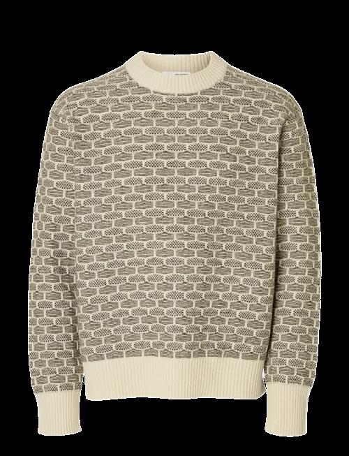 Selected | Slhkeith Ls Knit Relaxed Crew Neck | XXL
