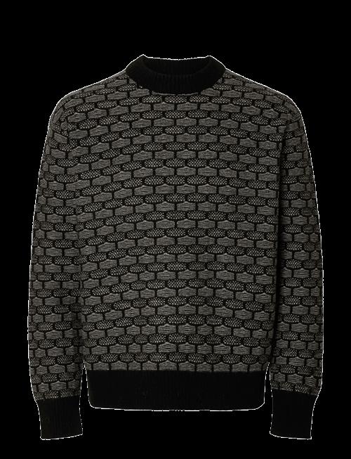 Selected | Slhkeith Ls Knit Relaxed Crew Neck | L