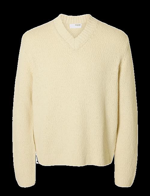 Selected | Slhangus Ls Knit Relaxed V-Neck | M