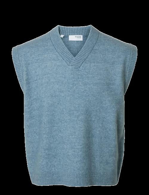 Selected | Slhrai Sl Knit V-Neck Relaxed Waistcoat | M