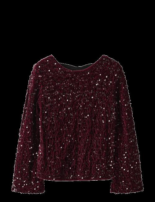 name it | Nkfrusitta Ls Bow Blouse | 122-128