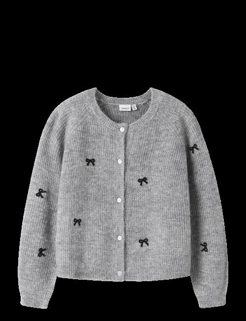name it | Nkfrifey Ls Knit Card | 134-140