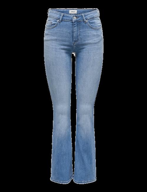 ONLY | Onlblush Mw B-P Flared Tai222 Dnmnoos | XS x 30