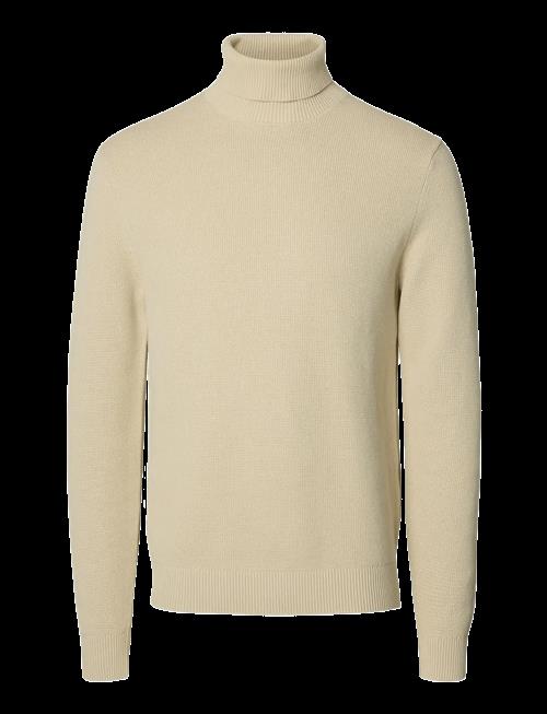 Selected | Slmdane Ls Knit Structure Roll Neck Noos | M