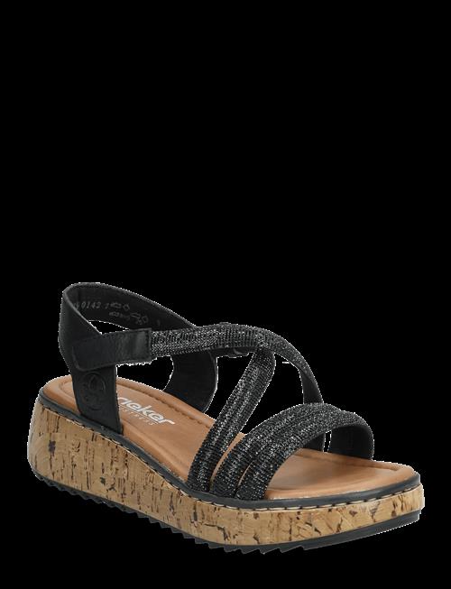 Rieker | Rieker Ladies' Sandals V1762-00 Black | 40