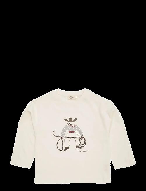 Copenhagen Colors | Ls T-Shirt W. Cowboy Print+Emb. | 116