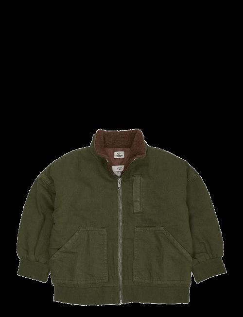 Copenhagen Colors | Twill Bumper Jacket W. Sherpa Collar | 140