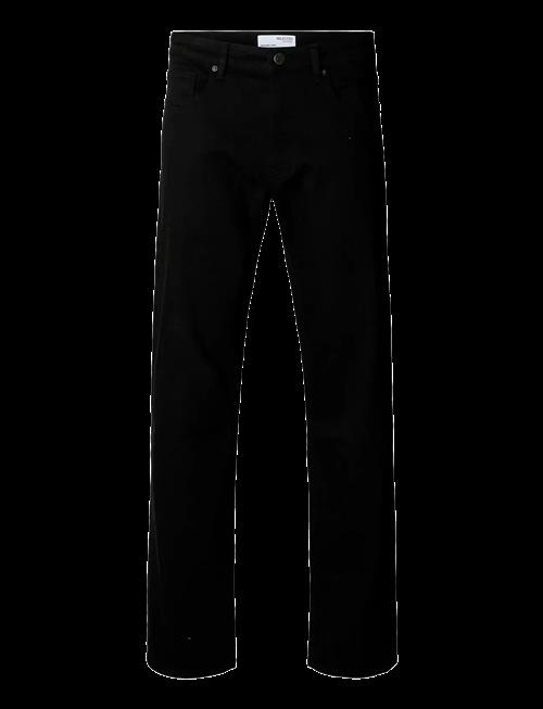 Selected | Slh196-Straight Ben Stay Black 600 Jeans | 30 x 30