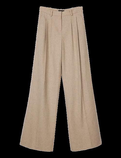 Lexington Clothing | Tailored Wool Blend Wide Pants | M