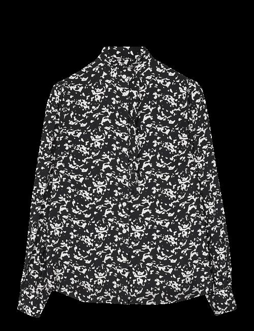 Lexington Clothing | Printed Frill Blouse | L