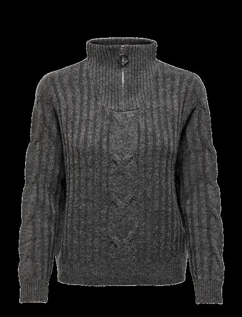 JDY | Jdyandrea L/S Zip Cable Pullove Knt Noos | XS