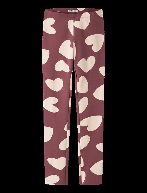 name it | Nkfdavina Aop Swe Legging Bru Noos | 104
