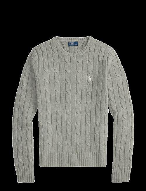 Polo Ralph Lauren | Cable-Knit Cotton Crewneck Sweater | L