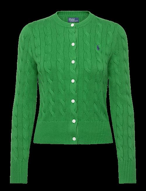Polo Ralph Lauren | Cable-Knit Cotton Crewneck Cardigan | L