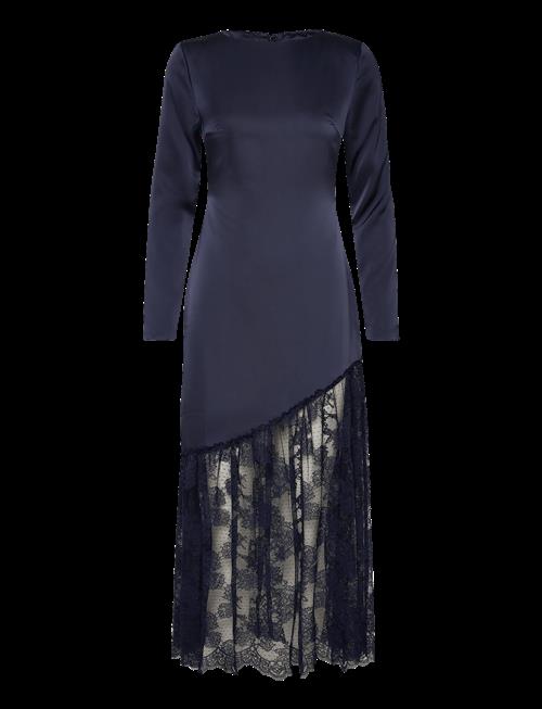 Malina | Suki Diagonal Cut Lace Midi Dress | 44