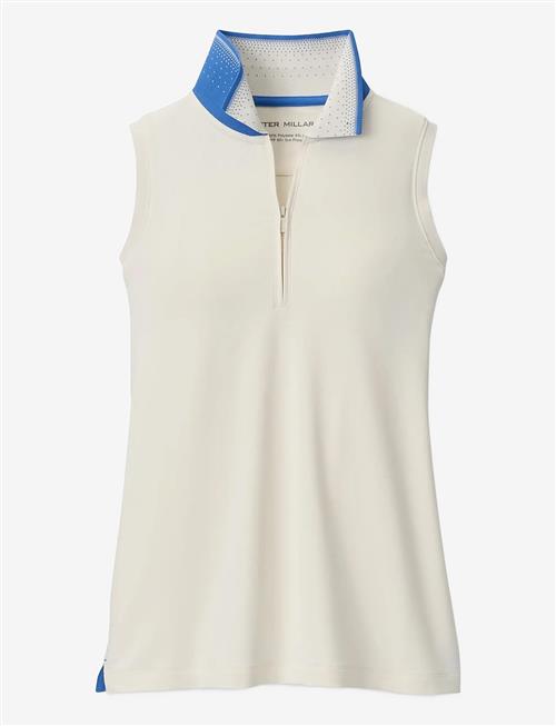 Peter Millar | Chrissie Sleeveless Zip Polo | L