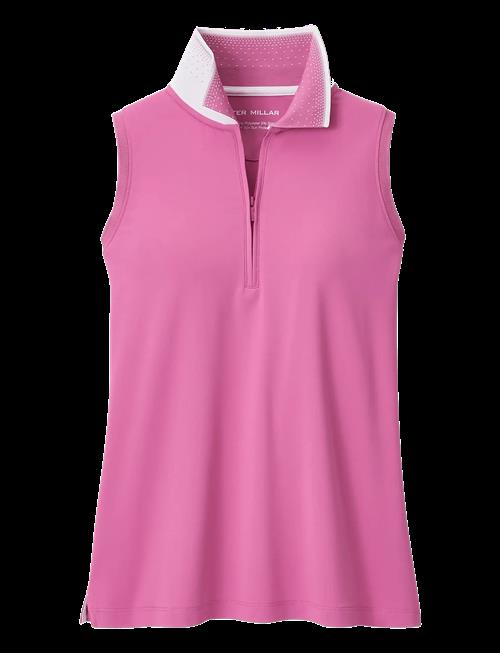 Peter Millar | Chrissie Sleeveless Zip Polo | M