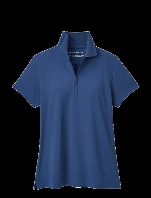 Peter Millar | Keswick Zip Neck Short Sleeve Polo | M