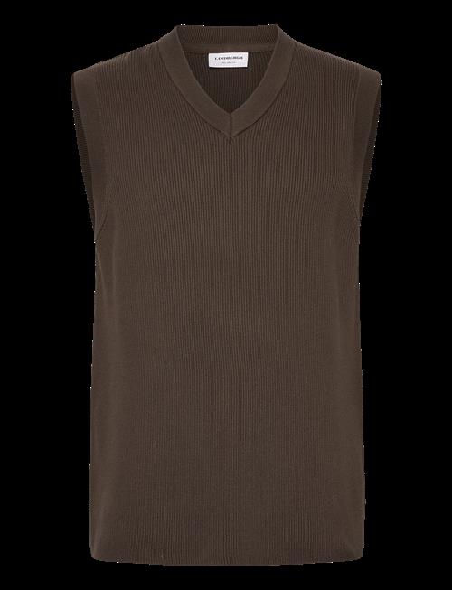 Lindbergh | Rib Knitted V-Neck Slipover | M