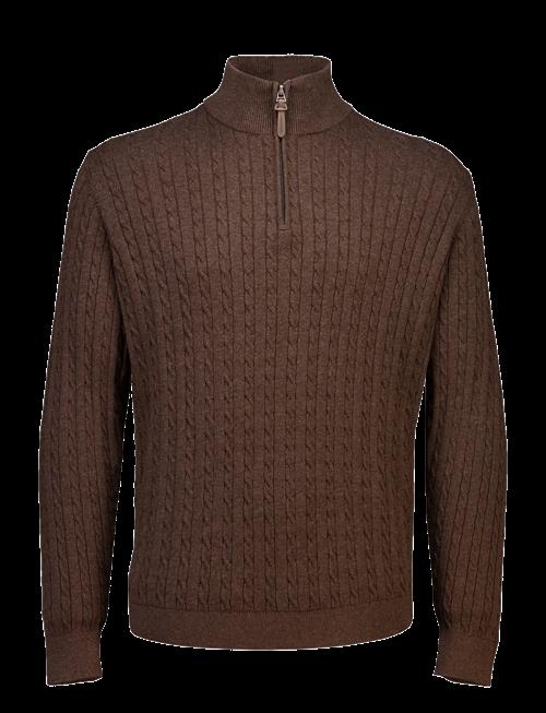 Lindbergh | 1/2 Zip Cable Knit | M
