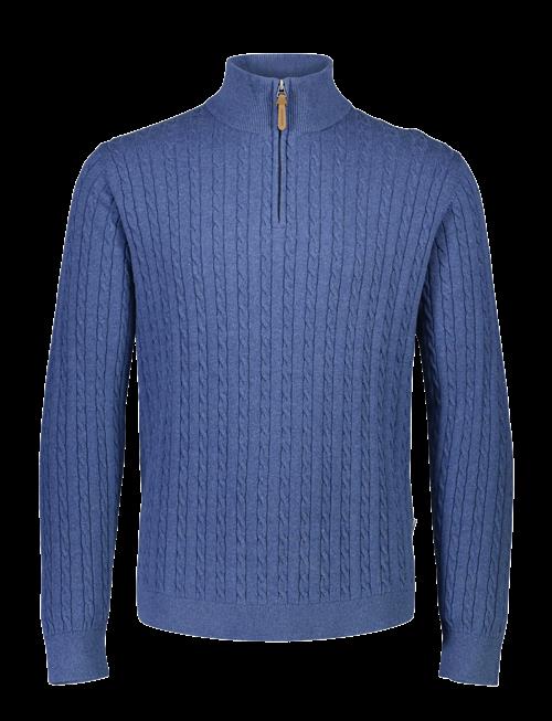 Lindbergh | 1/2 Zip Cable Knit | M