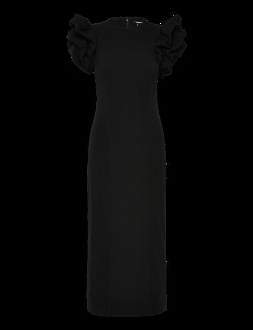 ROTATE | Crepe Puffy Midi Dress | 40