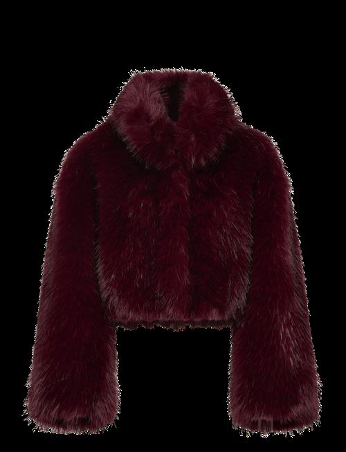 ROTATE | Faux Fur Crop Jacket | S/M