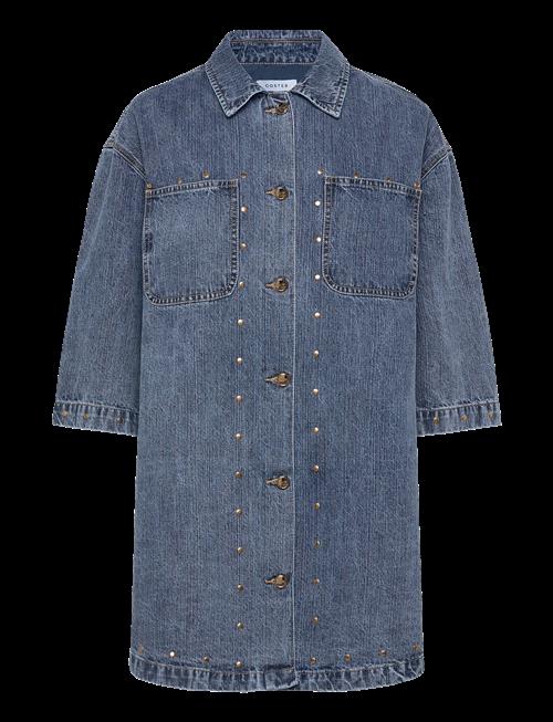 Coster Copenhagen | Denim Tunika With Eyelets | 44
