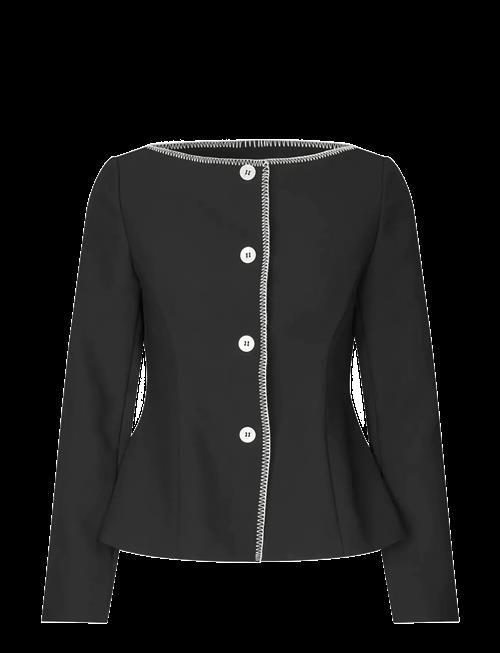 STINE GOYA | 2360 Structured Crepe, Square Neckl | XS