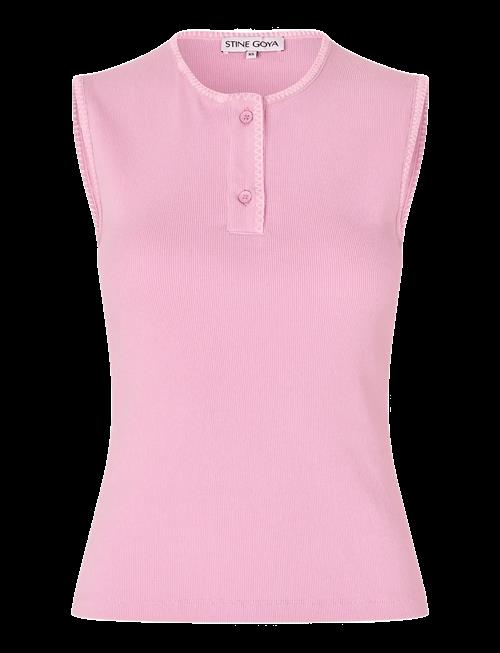 STINE GOYA | Rib, Crewneck Tank Top | L